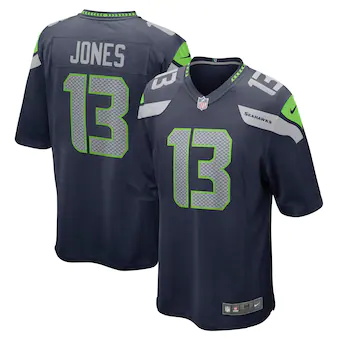 mens nike josh jones college navy seattle seahawks home gam